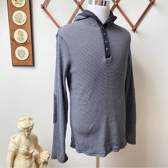 Michael Kors Waffle Knit Striped Hoodie - Picture 7 of 14